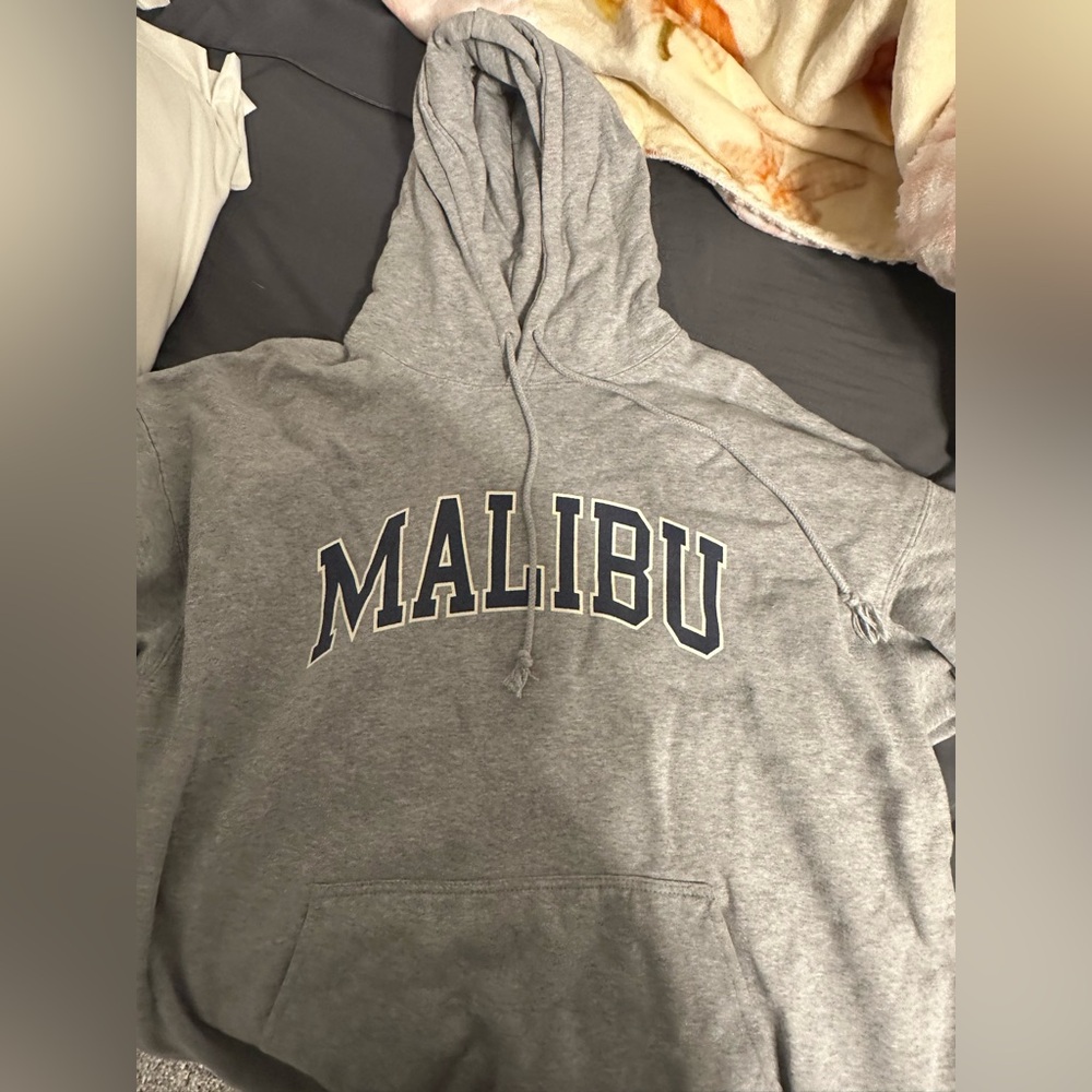 Brandy Melville Gray Malibu Hoodie